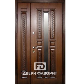 дверь на две квартиры с боковой створкой