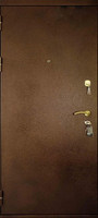 миниатюра - одностворчатая квартирная дверь с ламинатом - МД-1523 - 014_2